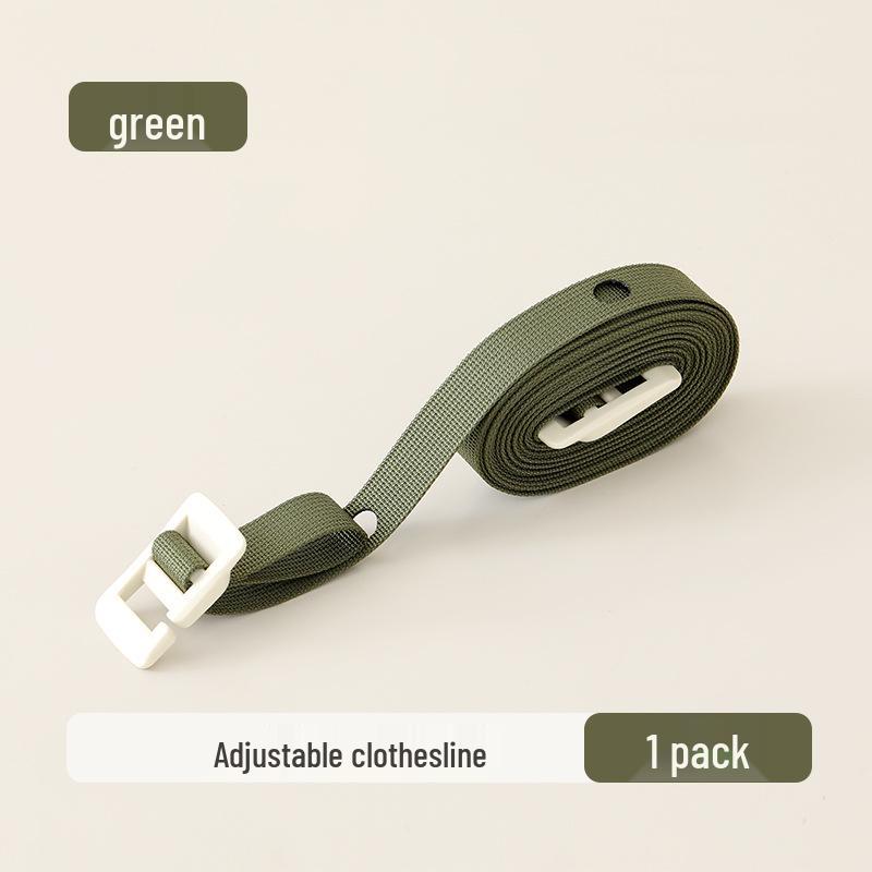 Portable Adjustable Clothesline for Travel and Outdoor Use