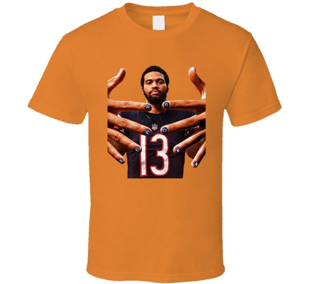 Bear Down Fingers Caleb Williams Football Fan T Shirt S