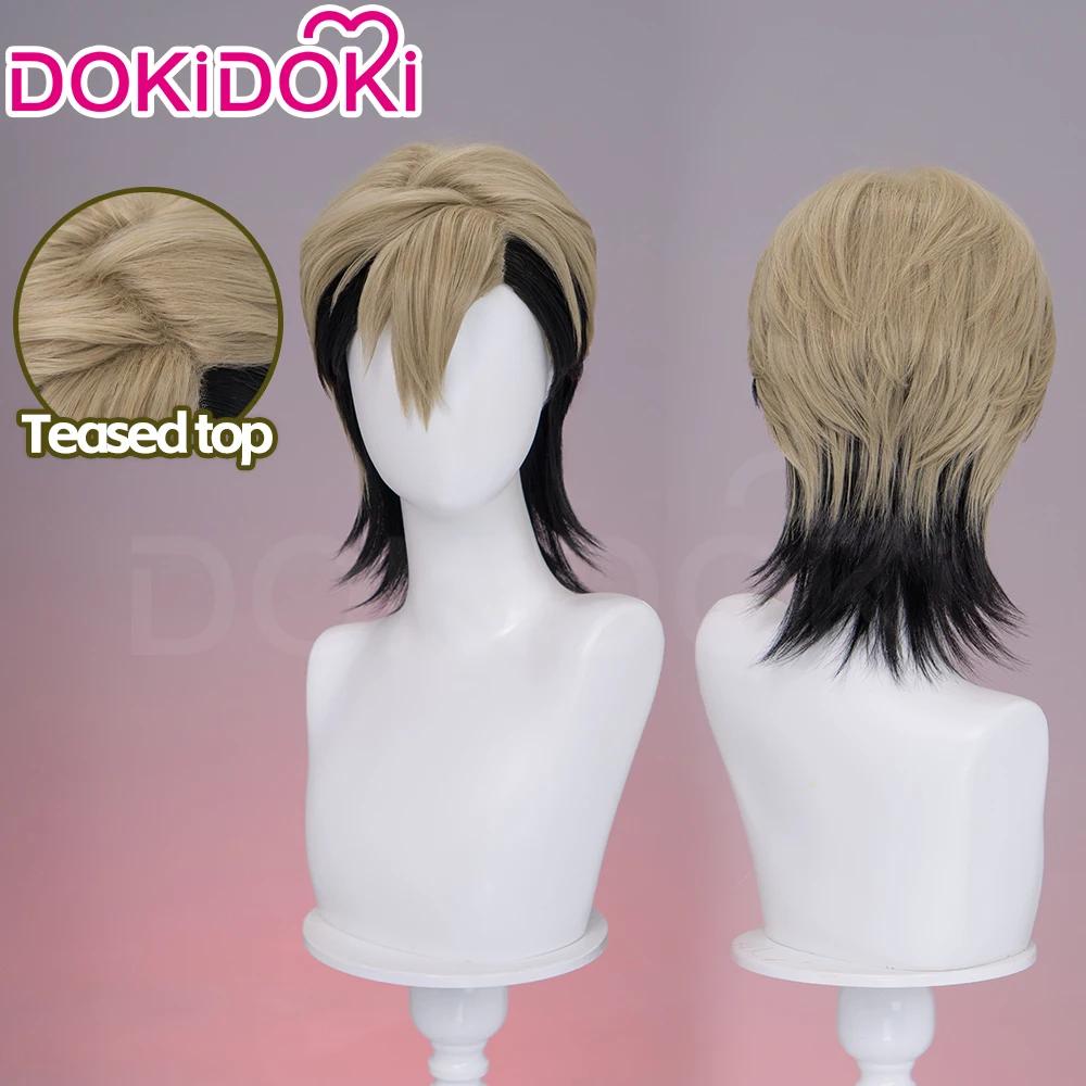 Zanka Pruik Anime Gachiakuta Cosplay DokiDoki Mannen 38cm Halloween Haar Zanka Cosplay Oorbellen Gratis Pruikkap One Size white