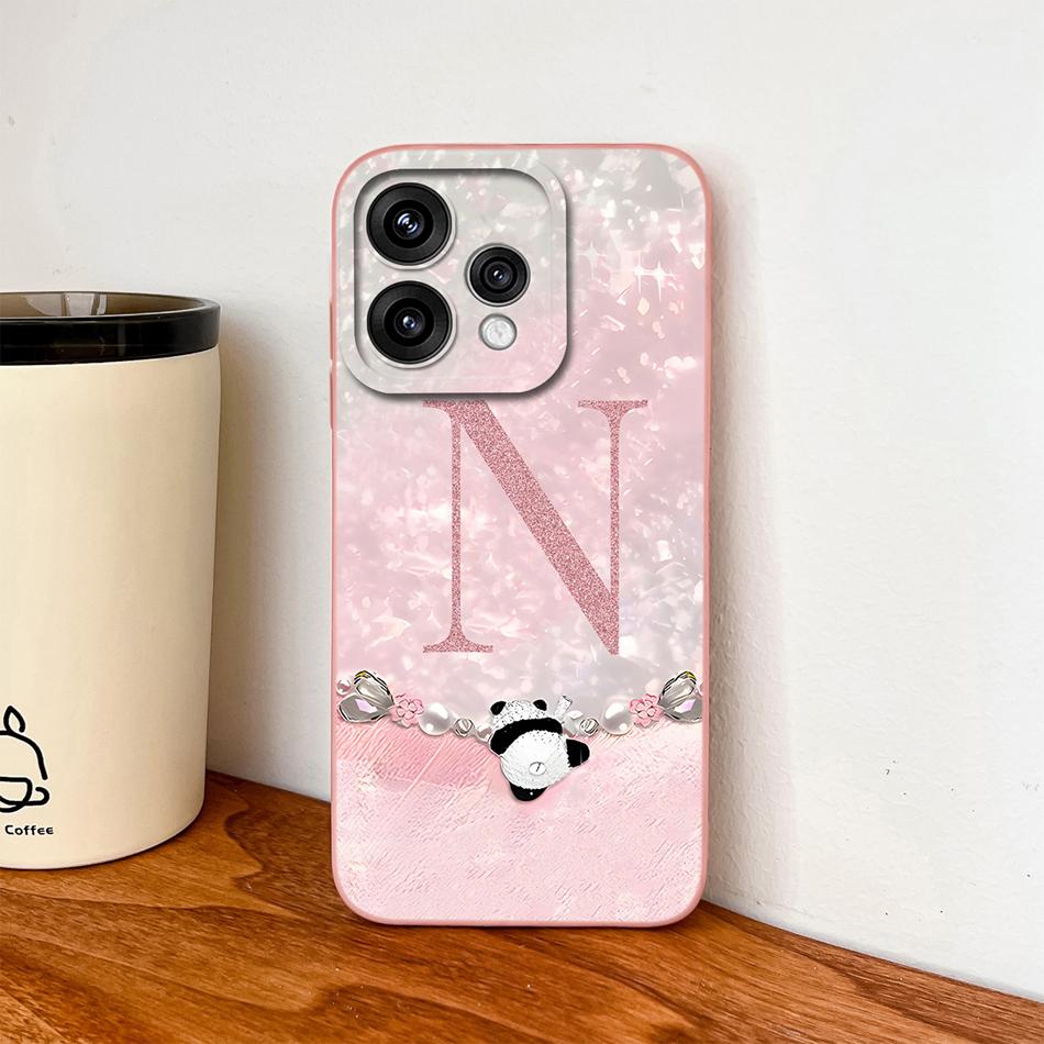 For Oppo Reno 15 Pro Mini 15C 15F Phone Case Creative Letters Anti Drop Housing For Oppo Reno15 Soft Liquid Silicone Back Cover