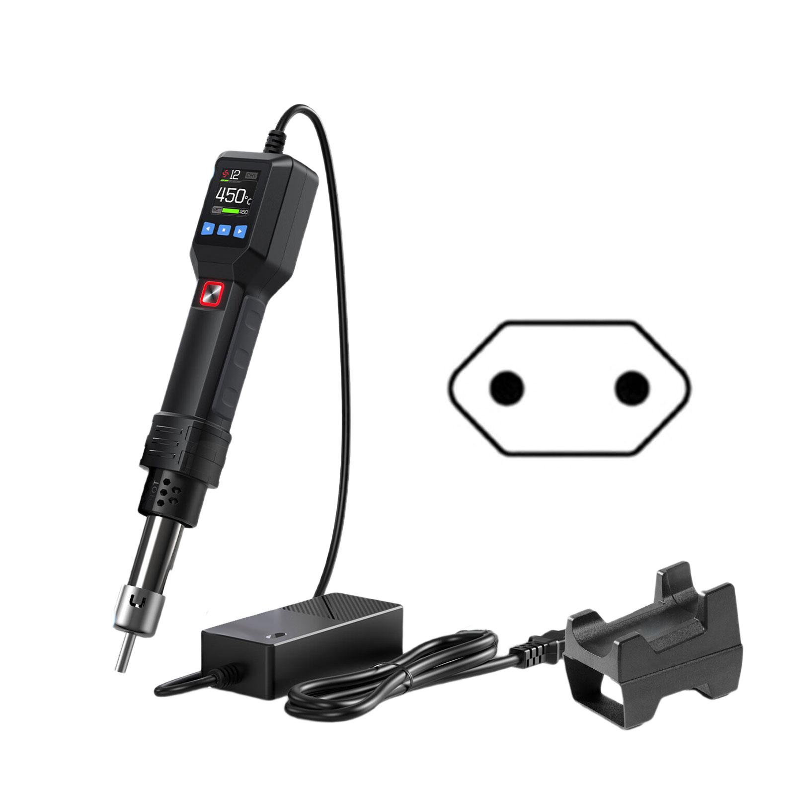 

LCD Digital Display Electric Soldering Iron Adjustable Temperature Heater Soldering Tip Tweezer Welding Repair Tool
