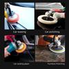 Free Shipping Car Beauty Kit: Self-Adhesive Wool & Sponge Polishing Wheels for Hand Drill
