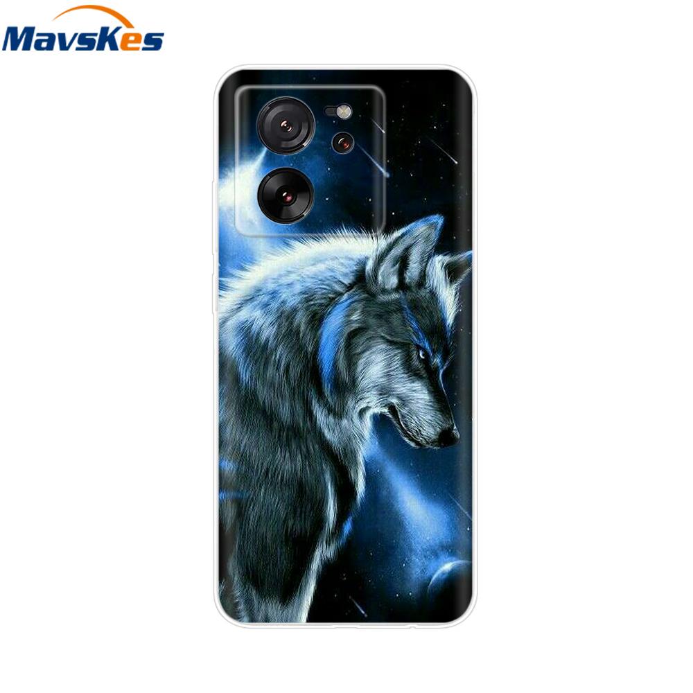 Clear Silicone Case For Xiaomi 13T Pro Back Cover For Xiaomi 13T Case Soft TPU Bumper Protective Phone Cases Mi13T Fundas Coque