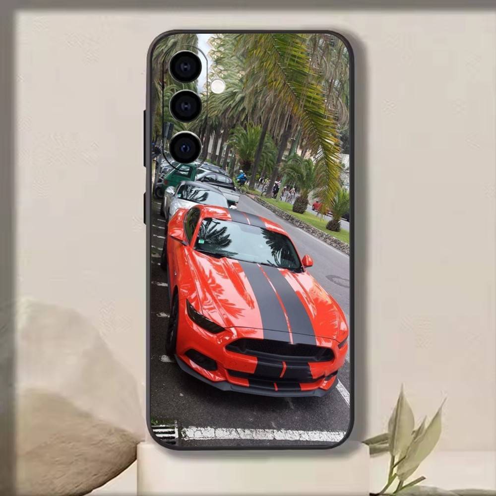 

Ford Mustang Phone Case For Samsung Galaxy A73,A72,A71,A70,A53,A52,A51,Others Soft Black Cover Samsung a51 4g
