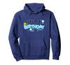 Playskool It's My Birthday Cute Animals Big Chest Text Logo Hoodie