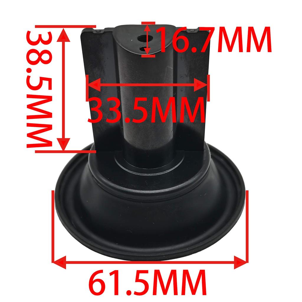 Zephyr 400 Membrane Carburetor Vacuum Piston Fit Kawasaki KPS Zephyr 400, Carburetor Diaphragm Plunger (4)
