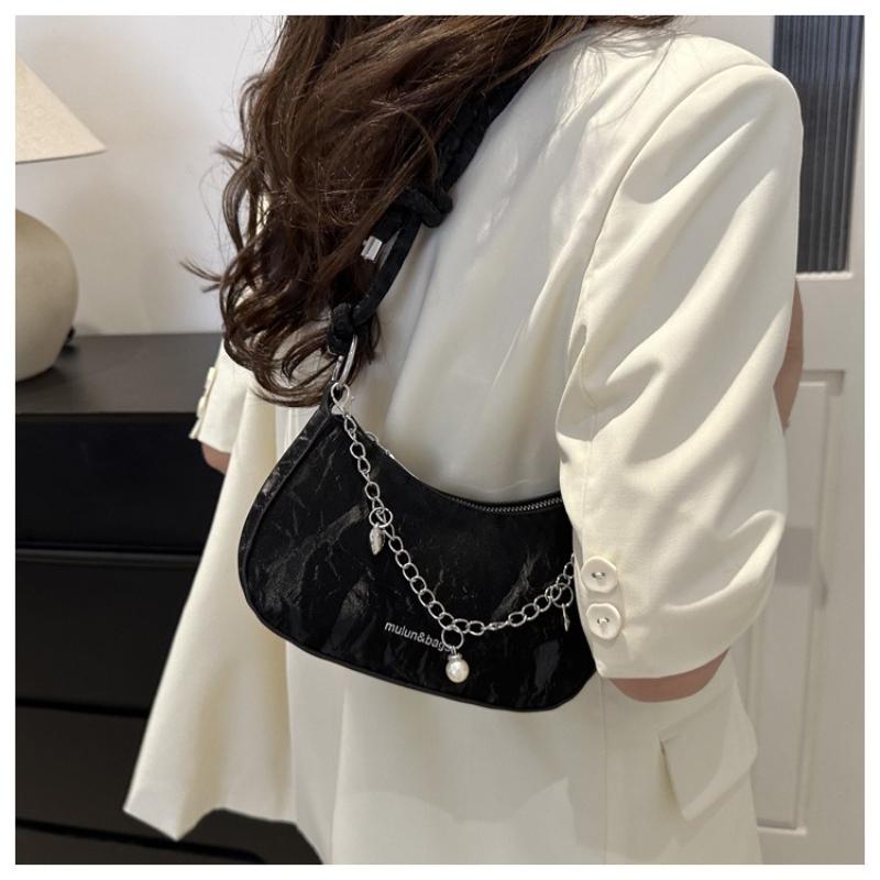 2026 New Persalized Women's Handbag Simple Leisure Fashi Trendy Texture Crossbody Bag Summer Single Shoulder Underarm Bags