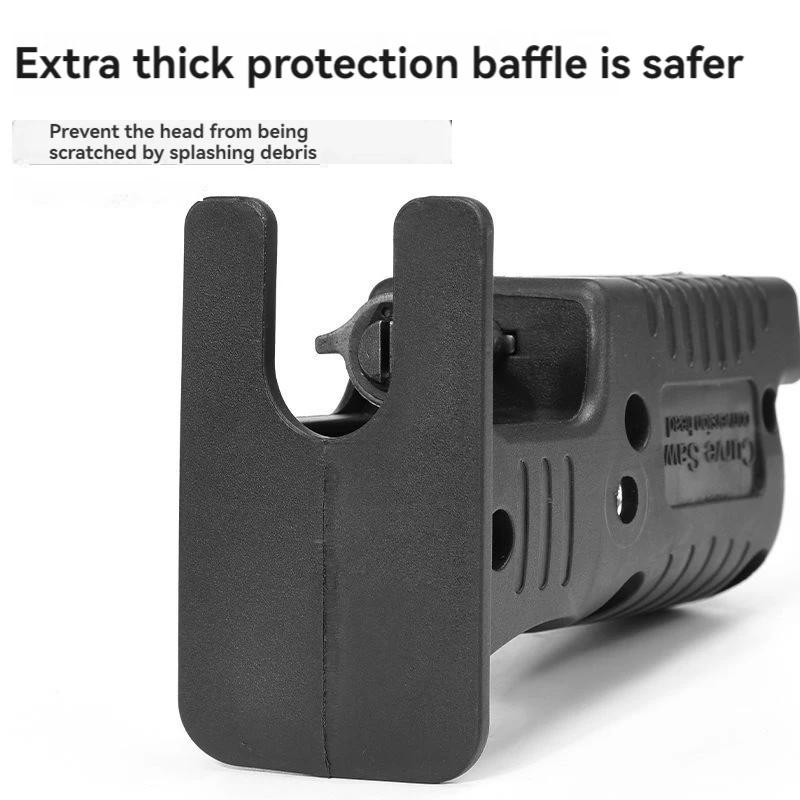 Electric Drill To Reciprocating Saw Adapter for Wood Cutting, Jig Saw Accessory Tool for Drills