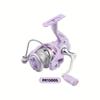 High Quality Purple Spinning Fishing Reel 1500-7000 Series Metal Spool and Stainless Steel Bearings Durable for Freshwater and Saltwater Fishing