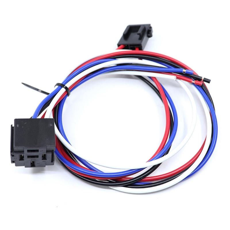60A Automotive Relays Kit 12V 4 Wire Engine Grounding Switches For Cooling Fan Wiring Harness