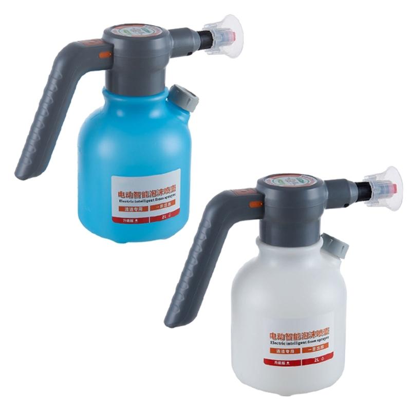 Powerful Electric Liquid Dispenser With 2600mAh Battery And 2L Capacity For Vehicle Washing Home Cleaning And Pet Care