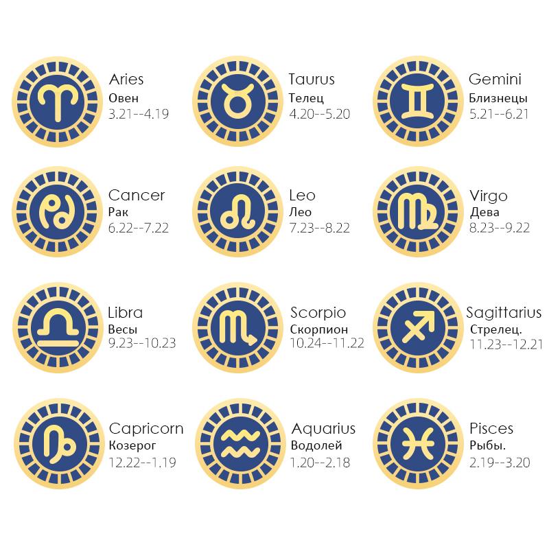 MOONLIGHT 12 Constellation Charm Bracelet 4.8mm Braided Leather Bracelet Aries Gemini Leo Libra Virgo Taurus Couple Jewelry Gift