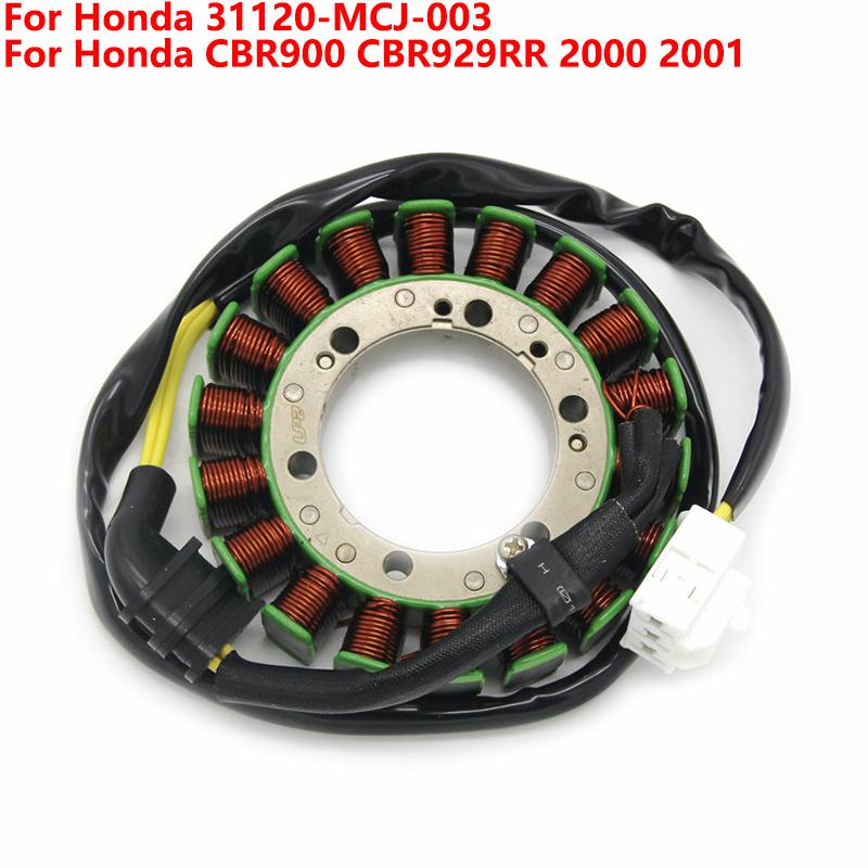 Motorcycle Magneto Stator Coil for Honda CBR900 CBR929RR CBR 900 929 RR 31120-MCJ-003 Generator Engine Coil