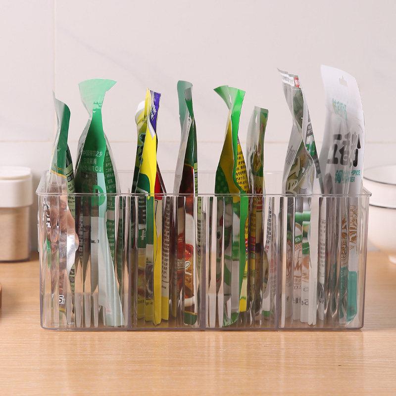 Belt Tie  & Scarf Organizer Box Multi-Compartment Storage Drawer Organizer For Home Dresser Wardrobe Also For Mask  & Seasoning Ba 1PC