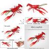 Animal Marine Model Plastic Red Claw Lobster Decor Toy For Kids Gift Learning