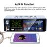 1 Dincar 4.1" Touchscreen Mp5 Radio Player Audio Am Fm Radio Bluetooth W/ Camera