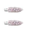 2/3/4/6 pezzi fermagli per capelli in acetato per trucco coreano moda oro bianco glitter per capelli copricapo ragazze donne accessori per capelli