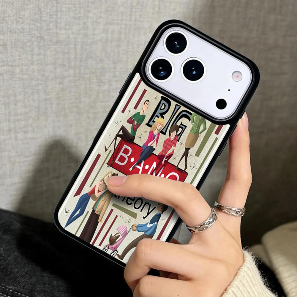 Capa Case for iPhone 17 Air 16 Pro Max 15 Plus 11 13 Mini 14 12 Back Phone Cover The Big Bang Theory
