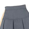 Grey High-waisted Pleated Skirt for Women Autumn Casual All-match Versatile Skirt Black A-line Skirt XS Mini Skirt Petite Dress Black