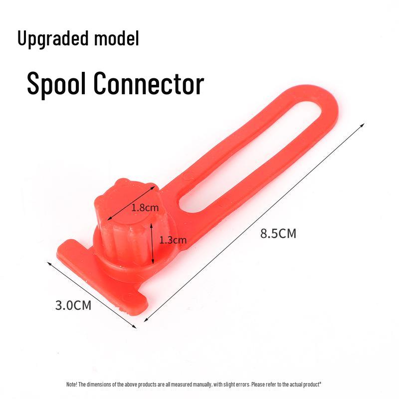 Rutschfestes Set für Angelruten- und Rollenlinienverbinder für dicke und dünne Ruten