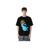 Kith X Sesame Street Cookie Monster Vintage Tee Black Men Tops KHM033079-001