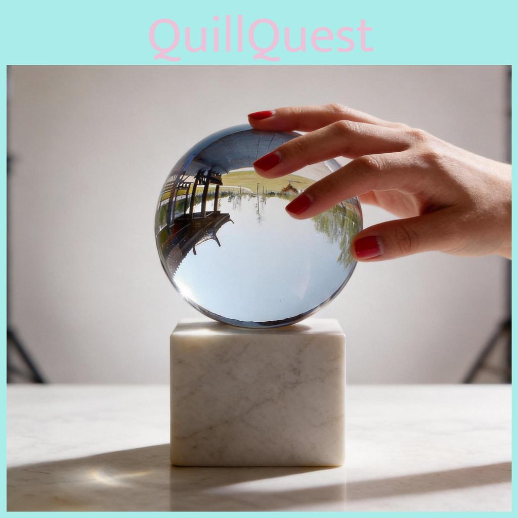 Chinese Style Crystal Balls With Transparent Glass For Collectors And Decorations