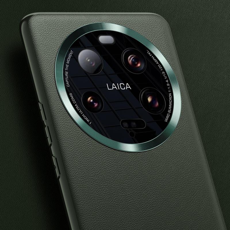 For Xiaomi 13 Ultra PU Leather Coated TPU+PC Phone Case Metal Lens Protection Phone Cover (2nd Gen)