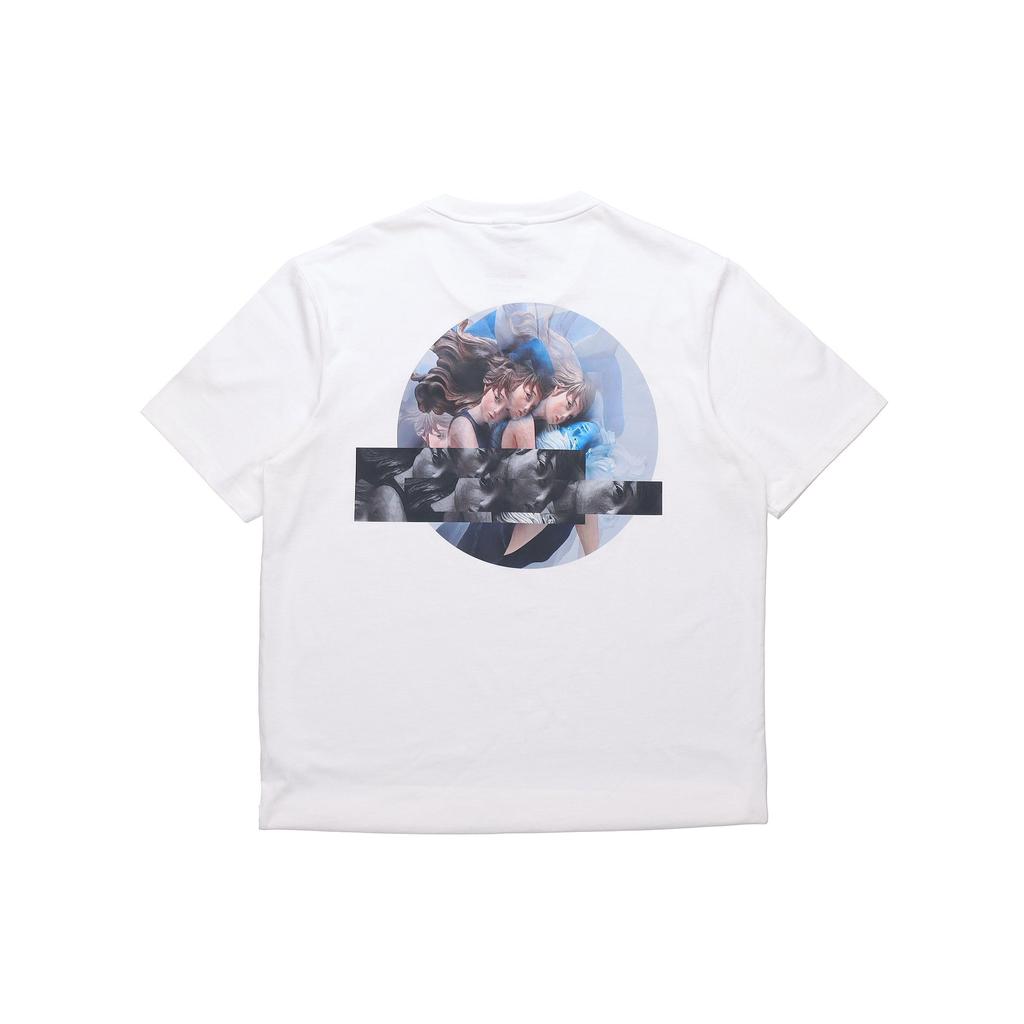 Adidas Originals Artist Tee Ss With Back Print Men Tops White HA4704