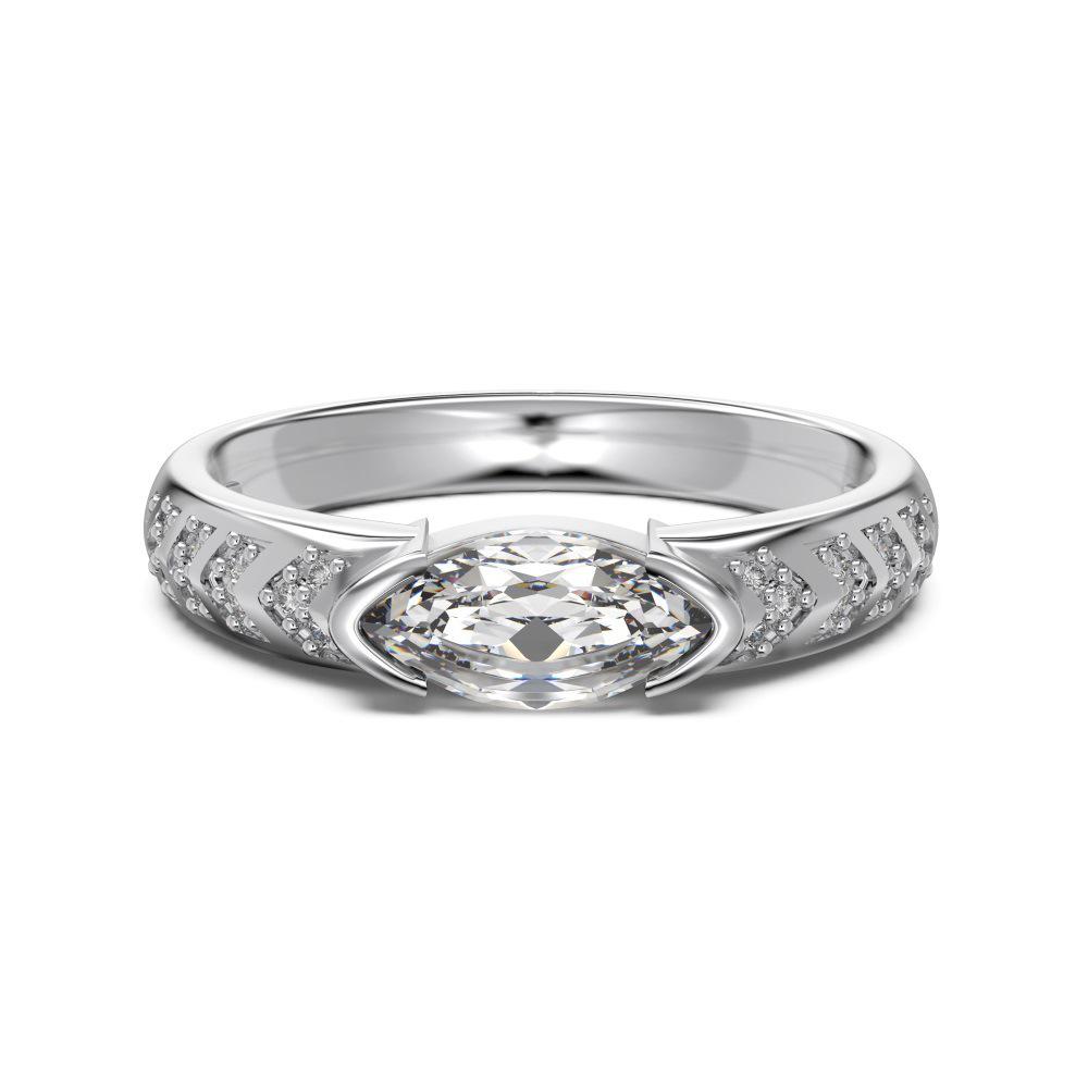 S925 Sterling Silver Bow Crown Zircon Ring - Women's Christmas Jewelry