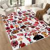 Manchester Floor Mat Suitable For Game Room Dormitory Outdoor Dining Room Antislip Carpet Anime Office Decor