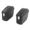 Motorcycle Hard Saddle Bag 45L Capacity Matte Black Finish   Saddlebags Luggage   Replacement for  