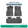 Three-piece TPE Custom-Fit Floor Mats for 2022 Honda CR-V Hybrid