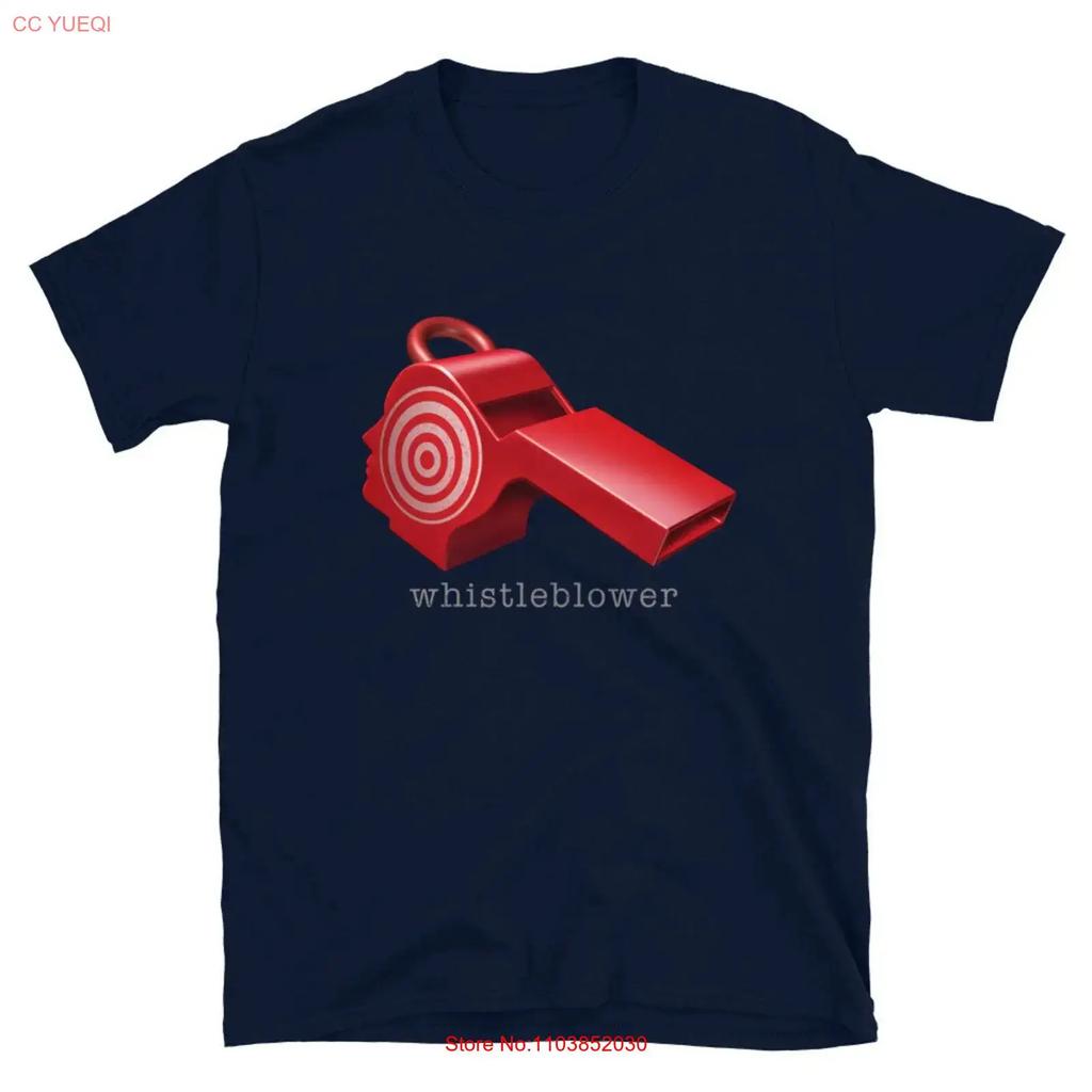 Whistleblower And Whistle Blower T Shirt Vintage Streetwear Soft Top For Everyday Wear Unisex Stylish Breathable
