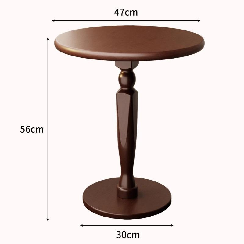Round Coffee Table Wooden Sofas Side Tables Minimalist Modern Tea Table Luxury Living Room Center Tables Interior Furniture