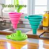 Food Grade Silicone Funnel - Heat Resistant Liquid Dispenser for Home Use