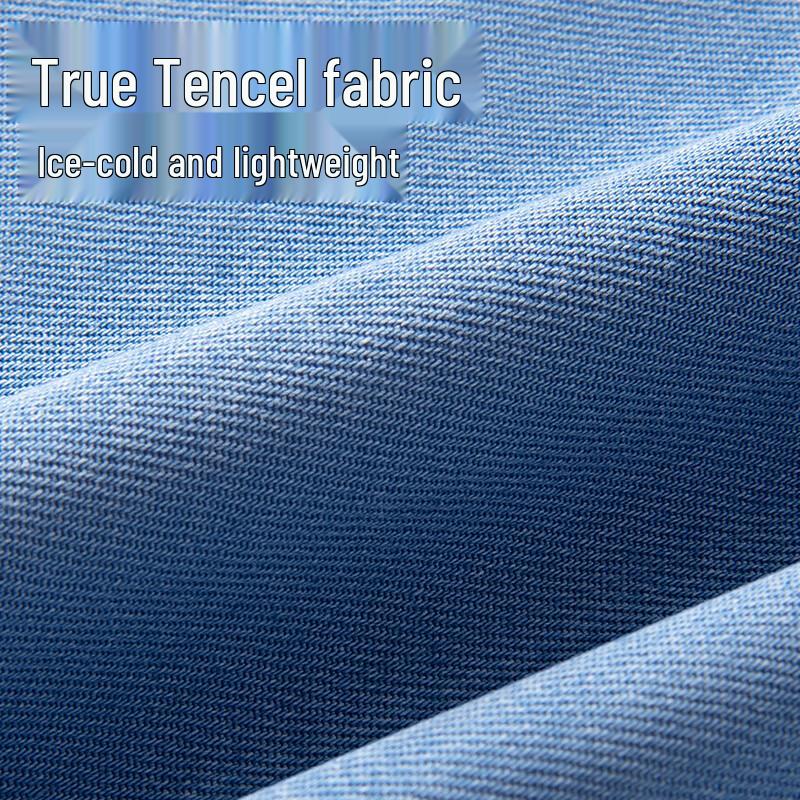 JEEP Men's Ice Silk Tencel Straight Leg Jeans