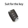TPU for VW GOLF 7 MK7 SKODA SEAT 2015 2016 OCTAVIA COMBI LEON IBIZA CUPTRA Flip Folding Remote Car Key Case Cover Accessories