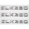 Car Tail Letter Stickers Rear Trunk Badge Emblem for Mercedes Benz SLK55 SLK63 SLK200 SLK230 SLK250 SLK280 SLK300 SLK320 SLK350