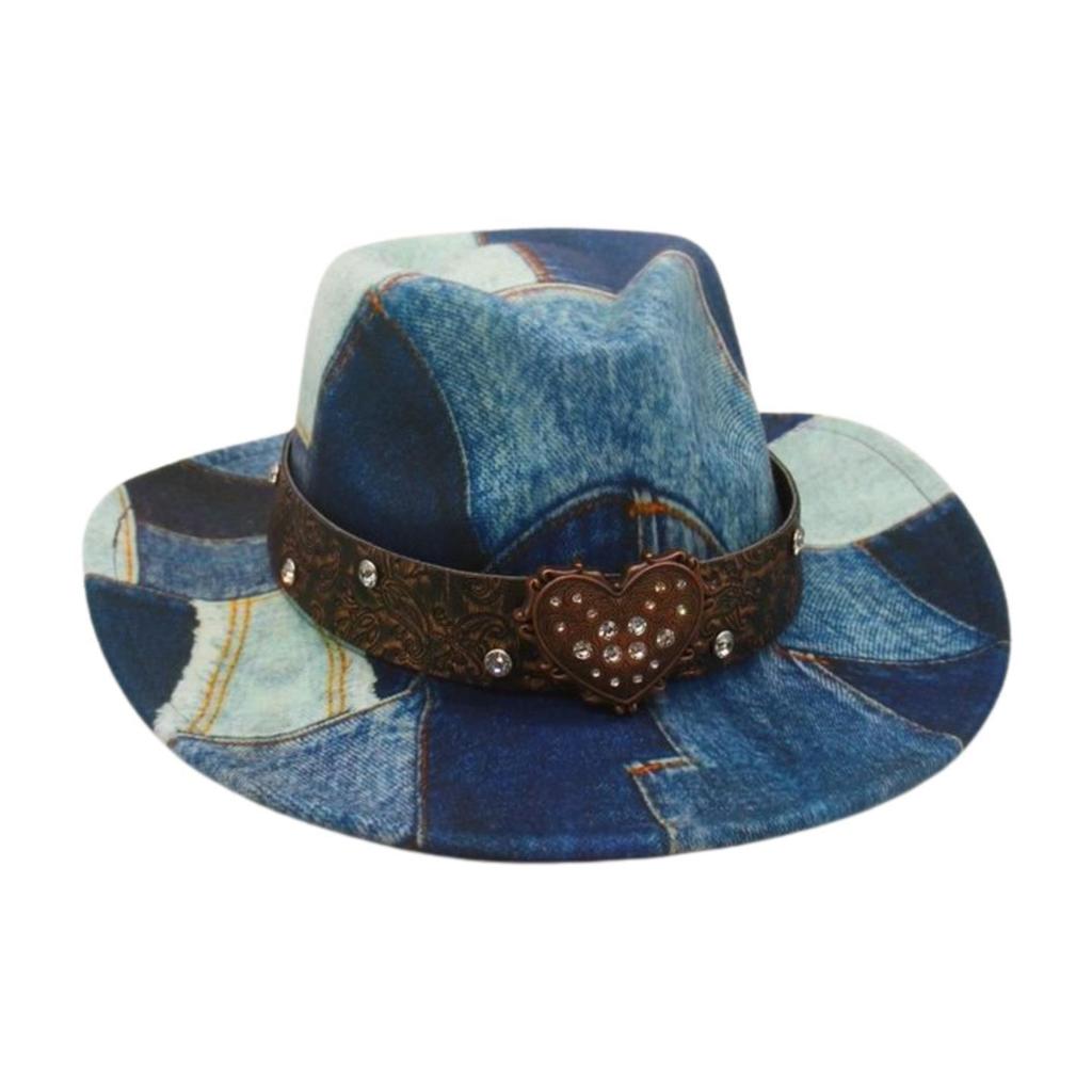 Fashion Retro High Sense Peach Heart Cowboy Hat French Top Hat Fast Sell Hot ** Hair Jazz Hat