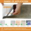10PCS 40cmx15cm Plank Flooring PVC Self-Adhesive Flooring DIY Installation for Bathroom Kitchen Indoor Area Residential