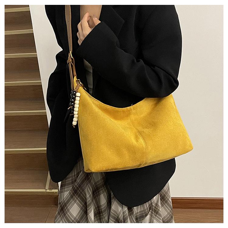 2025 Niche Retro Versatile Women's Underarm Dumpling Bag - Large Capacity Fashion Shoulder Crossbody Bag
