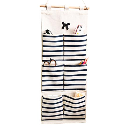 Storage Bag Large Capacity Hanging Long-lasting Lightweight Washable Storage Pouch for Home