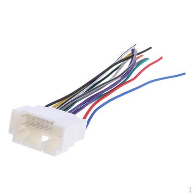 Car Stereo Audio Wiring Harness Wire Accessories For / Easy Installation
