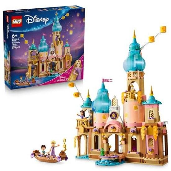 LEGO Disney Princess Rapunzels Castle Toy Block Educational Gift Children 6 Years Old 7 8 9 Goods Town Building 43297