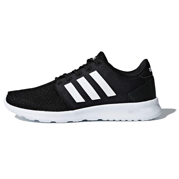 (WMNS) adidas Cloudfoam QT Racer  Core Black White  Women s DB0275 EU 36⅔
