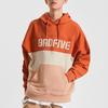 Li Ning Badfive Basketball Series Color Block Casual Loose Pullover Hoodie Men Hoodies Amber-Brown AWDQ501-1