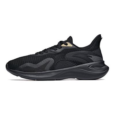 Laufschuhserie Mesh Low-Top Laufschuhe Herren Sneaker Schwarz 112045574-2