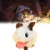 Adorable 25cm Poro Plush Toy Cuddly Stuffed Animal Short Plush For Kids Gift