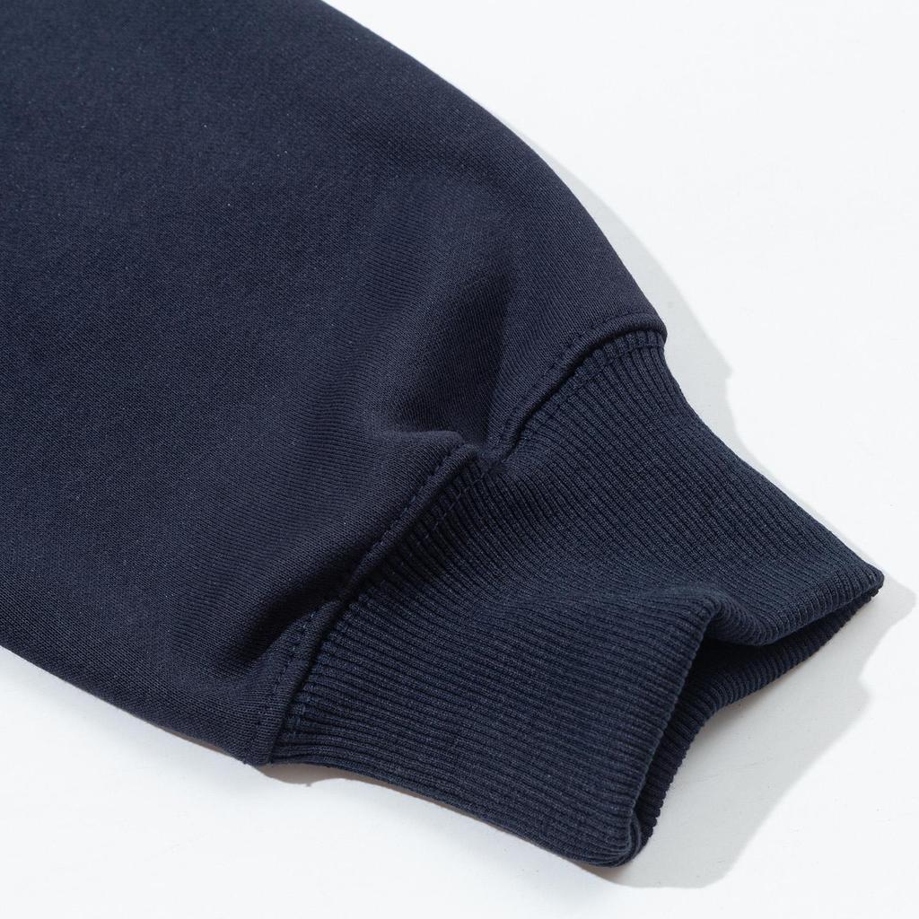 666 AMI Podzim/Zima Nový Produkt Háčkované Abeceda Pletení Mikro Štítek Ručník Výšivka Vložka Rameno Kulatý Výstřih Mikina Pánská Mikina