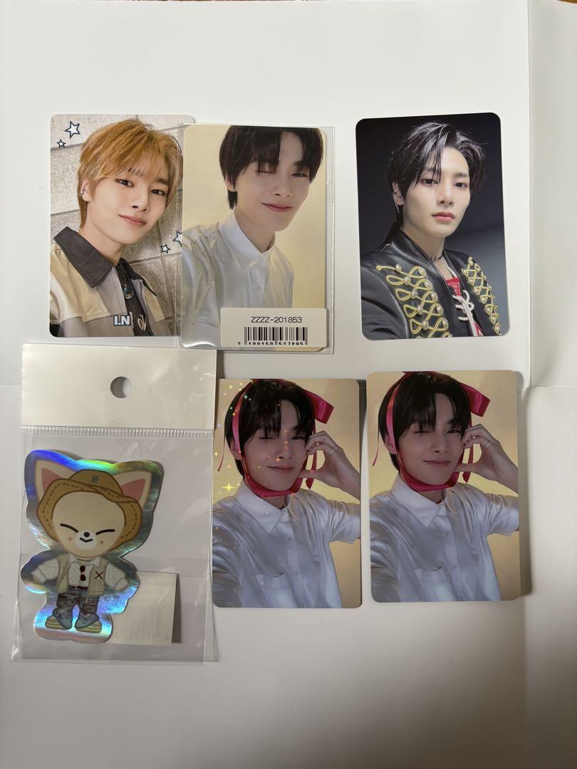 

[USED] stray kidsI.N. trading card & sticker set